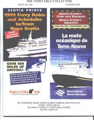 Issue 102  (Summer 2003 36-pages)