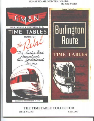 Issue 103  (Fall 2003 48-pages) 